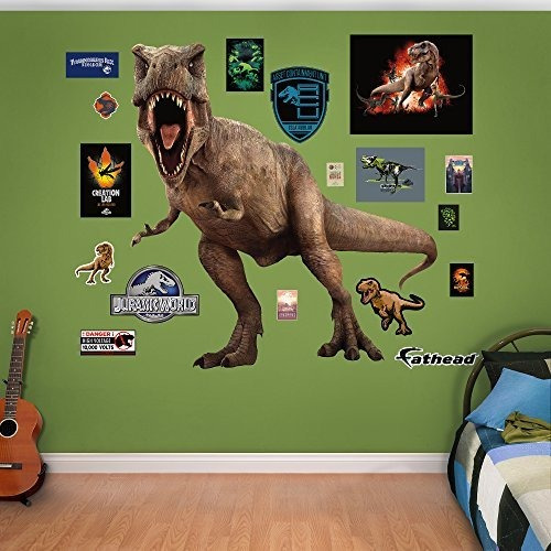 Fathead T-rex-jurasico World Real Calcomanias