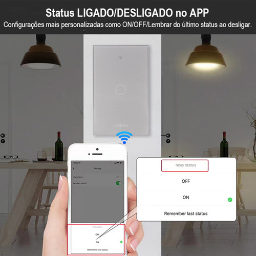 Interruptor Inteligente Wifi Smart Com Neutro Alx 1-4 Botões