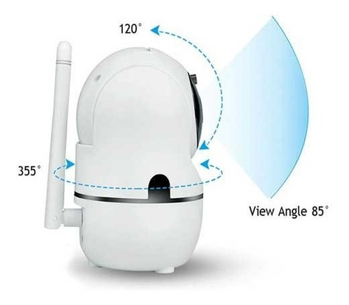 Imagen 2 de 5 de Camara Ip Wifi Hd Robotica Inalambrica ,seguridad Casa