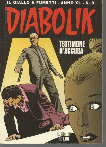 Diabolik 08 Ano 40 - Italiano - Bonellihq Cx183 M20