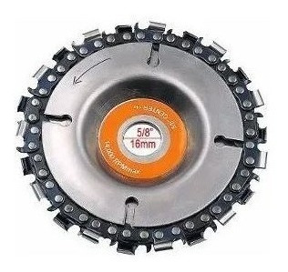 Imagem 2 de 8 de Disco Corrente De Motosserra Para Lixadeira- Esmerilhadeira