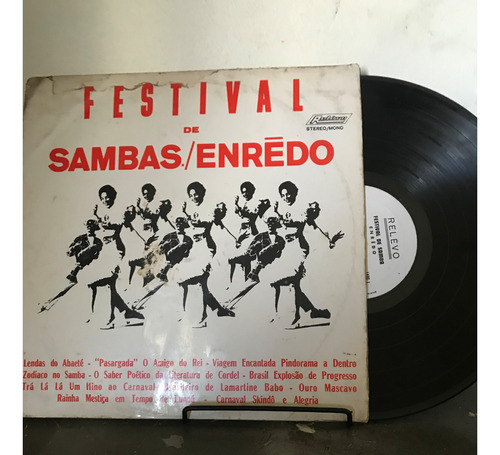 Lp Festival De Sambas Enredo