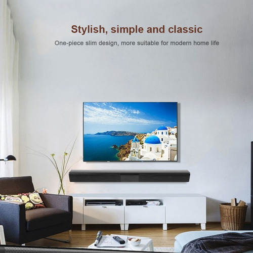 Imagen 2 de 10 de Barra De Sonido Bluetooth 4 * 5w Cine En Casa Estéreo Surrou