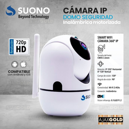 Imagen 6 de 10 de Kit X2 Camara Domo Seguridad Ip Wifi Inalambrica Motorizada
