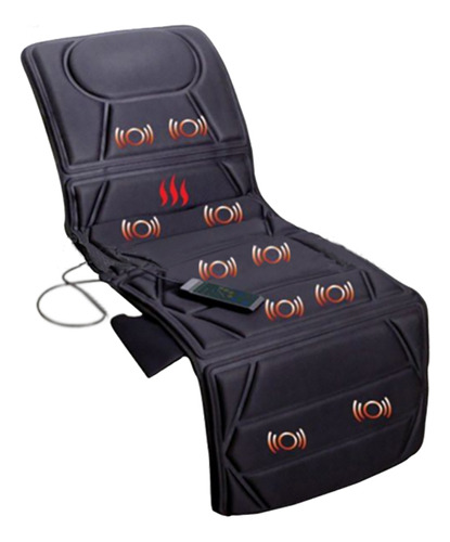 Colchonete Massageador Magnético Com 10 Motores 168x54x4cm