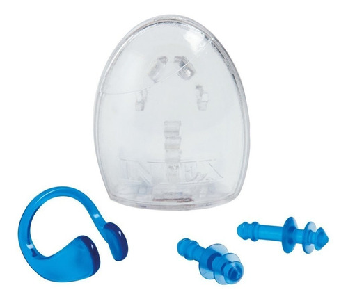 Combo Intex Tapones De Oreja Y Clip De Nariz Para Natacion