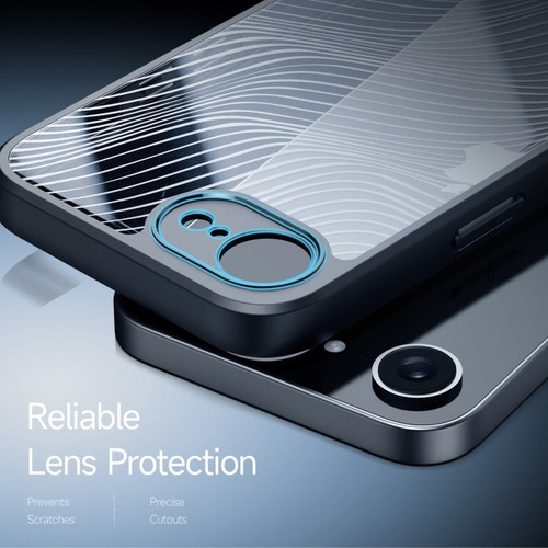 Capa Resistente A Riscos E Resistente Para iPhone 16e, Preta