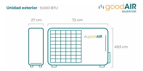 Aire Acondicionado Inverter Wifi Instalamos En El Día !