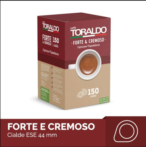 Capsulas Cialde Cafe Miscela Forte E Cremoso De 150 Und