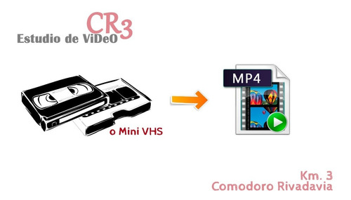 Pasar Cassette Vhs A Mp4 O Dvd 2 Horas Video En Alta Calidad