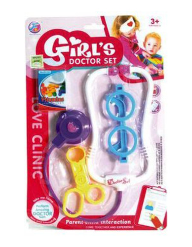 Set De Doctor 4 Piezas En Blister 32x21x3cm - 50703