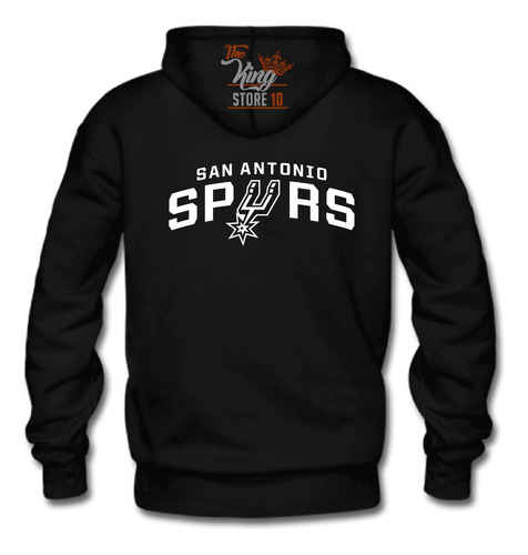 Poleron Cierre, San Antonio Spurs, Basketball, Nba, Deporte / The King Store