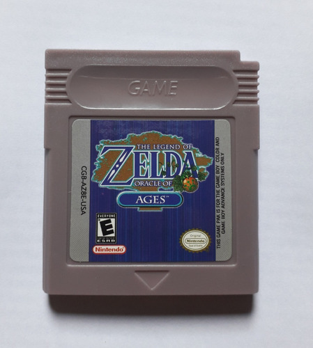 The Legend of Zelda Oracle Ages Portuguesa Game Boy Color Gbc
