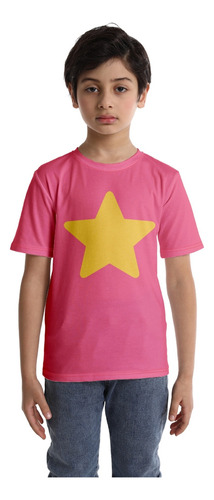 Playera Steven Universe Star Merch Para Hombre, Manga Corta