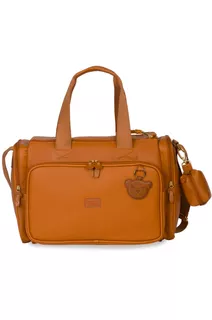 Masterbag Baby Bolsa de maternidade térmica masterbag baby anne teddy cor caramelo - 38cm de largura x 19cm de profundidade x 27cm de altura