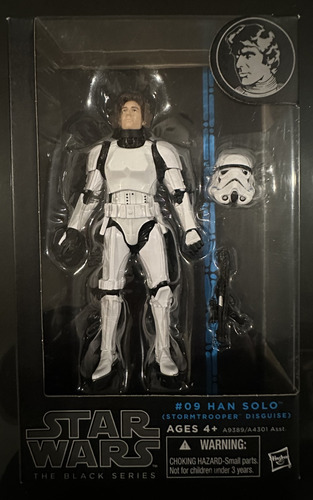 Star Wars Han Solo (stormtrooper Disguise) Black Series