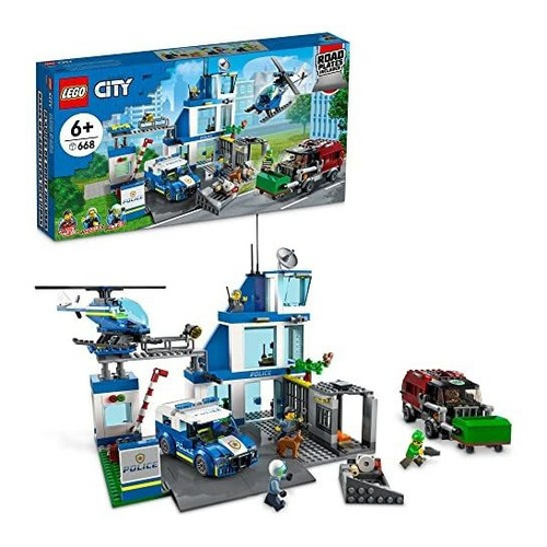 Kit De Construccion Para Niños Lego City Police Station