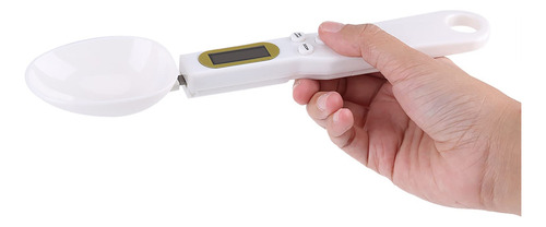 Balanza De Cuchara Digital 500g 0.1g Pantalla Lcd Blanca