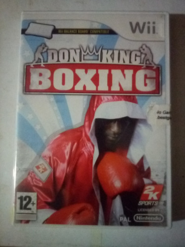 Video Juego De Boxeo Don King Boxin Para  Wii,   Original