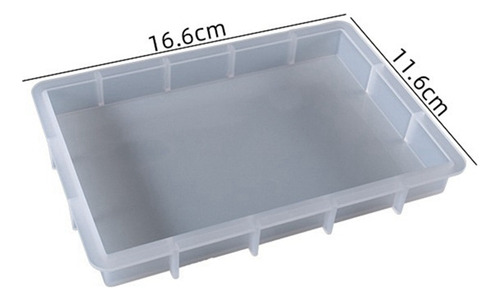 N 2 Moldes De Resina, Moldes De Epoxi De Silicona Cuadrados