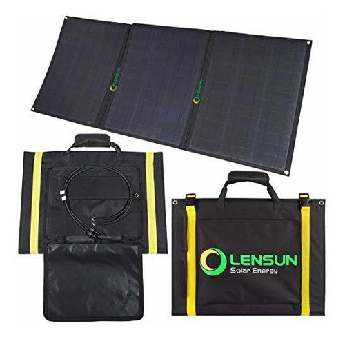 Panel Solar Plegable Lensun 100w 12v