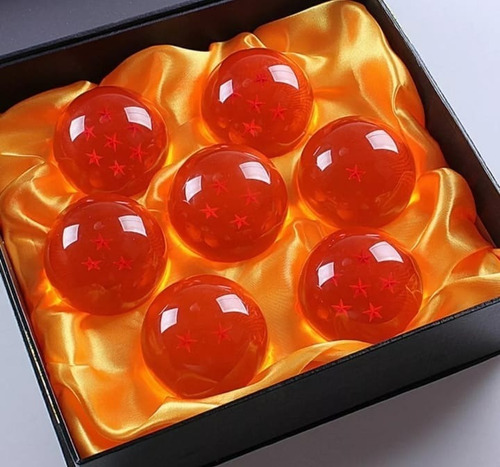 Dragon Ball Z - 7 Esferas Do Dragão Na Caixa Bola Do Dragão