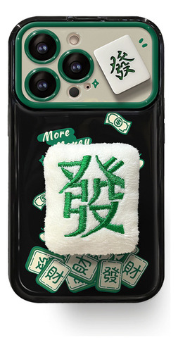 Para iPhone, Colgante De Muñeco Mahjong De Felpa Compatible Con