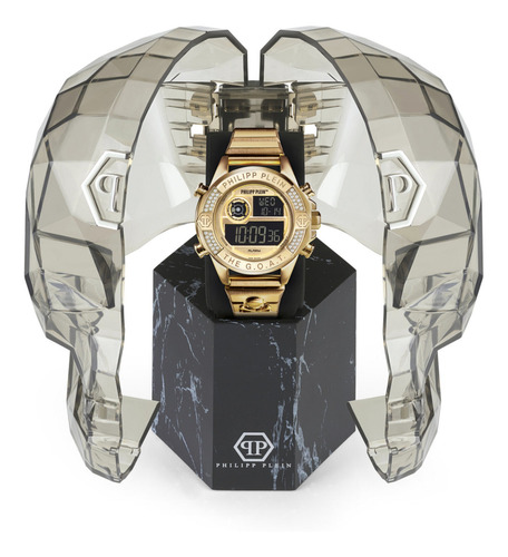 Imagen 3 de 4 de Reloj Philipp Plein Pwfaa0621 Para Hombre Y Oro Amarillo
