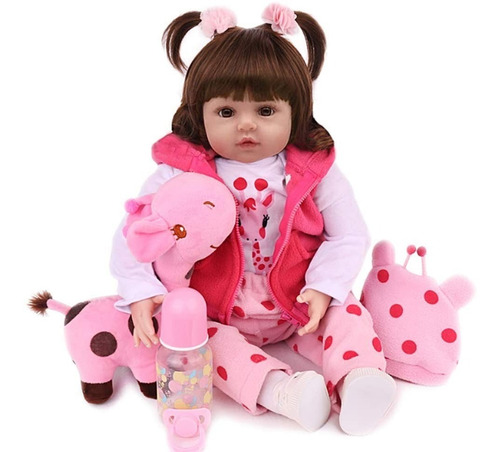 Imagen 5 de 10 de Bebe Reborn Muñeca Realista Accesorios Certificado Original