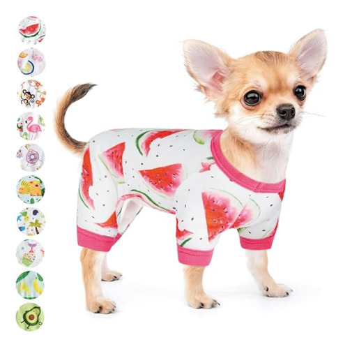 Pijamas Para Perros Pequeños, Niñas, Niños, Cachorros, Pi