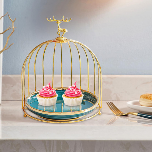 Soporte Para Postres Y Magdalenas, Plato Para, Jaula Para