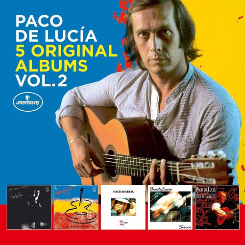 Paco De Lucia 5 Original Albums Vol 2 5 Cd Box