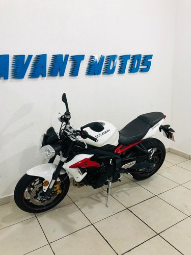 Street Triple 675 R Abs 2014 Branca Manual Chave Reserva