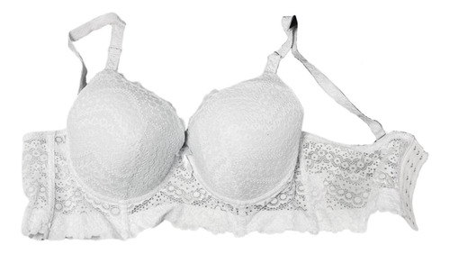 Brasier Tipo Bustier 6 Ganchos/tallas Extras, 022 (blanco)