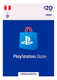 Tarjeta Psn Play Store $ 20 Cuenta Peruana