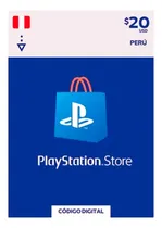 Comprar Tarjeta Psn Play Store $ 20 Cuenta Peruana
