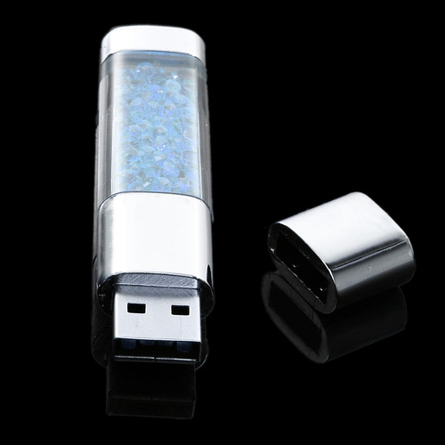 Imagem 6 de 12 de Usb 2.0 Crystal Flash Memory Stick De Memória Thumb Pen