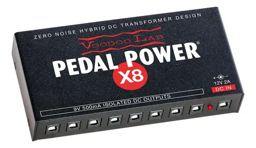ギター Voodoo Lab Pedal Power x8 Fonte De Alimentação Voodoo Lab Pedal X8 High Current Ppx8 | Frete