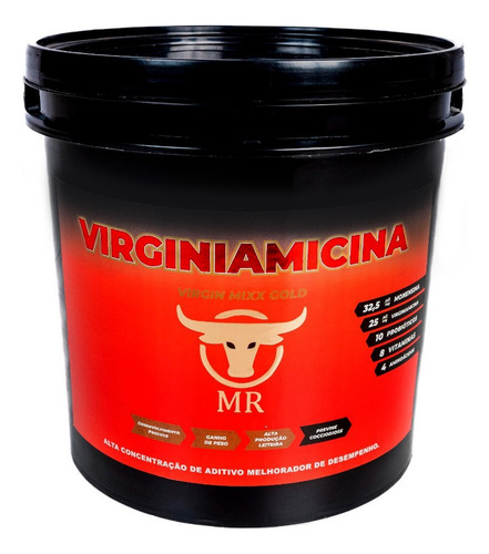 Virgin Mixx Gold Virginiamicina - Alta Concentração - 1 Kg