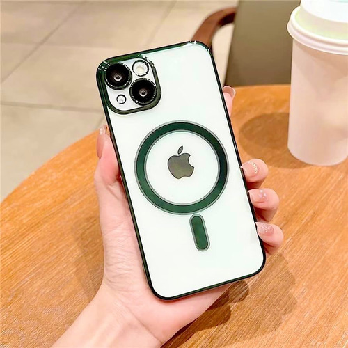 Funda Electro Magnético Protec Lente Para iPhone 13/ 14