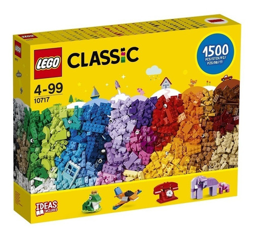Lego Clásico Bricks, Bricks, Bricks Classic Cantidad De Piezas 1500