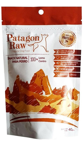 Patagon Raw Perro Lomo 40 Grs  - Envíos A Todo Chile