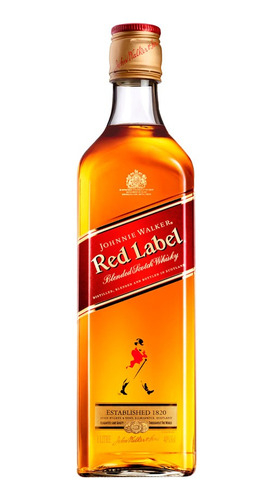 Whisky Escoces Johnnie Walker Red Label 750ml Etiqueta Roja
