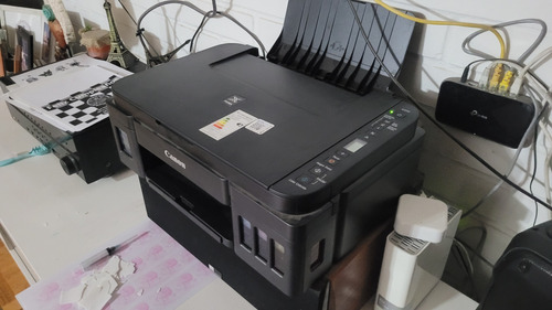 Impresora Canon Para Tinta Comestible G3110. Ojo! Valor 150k Negro (Usado)