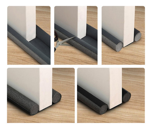 4 De Tiro Debajo De La Puerta Reduce El Ruido Negro