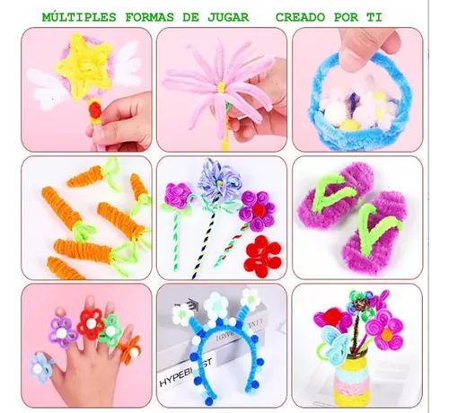 100 Limpiapipas Colors Limpia Pipas Manualidades Arte