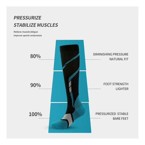 ... 4 Pairs Compression Socks Ergonomic Socks