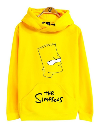 Busos Buzos Sudadera Saco Bart Simpson