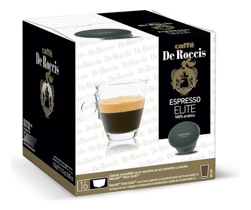 Espresso Elite 100% Arábica De Roccis  - Dolce Gusto