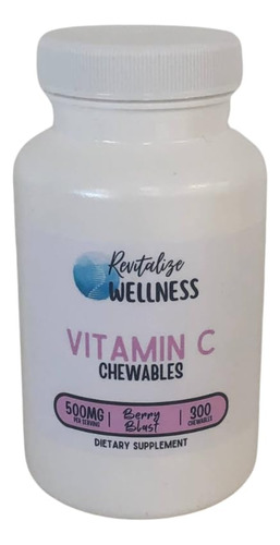 Revitalize Wellness Masticables De Vitamina C | 500 Mg De Vi